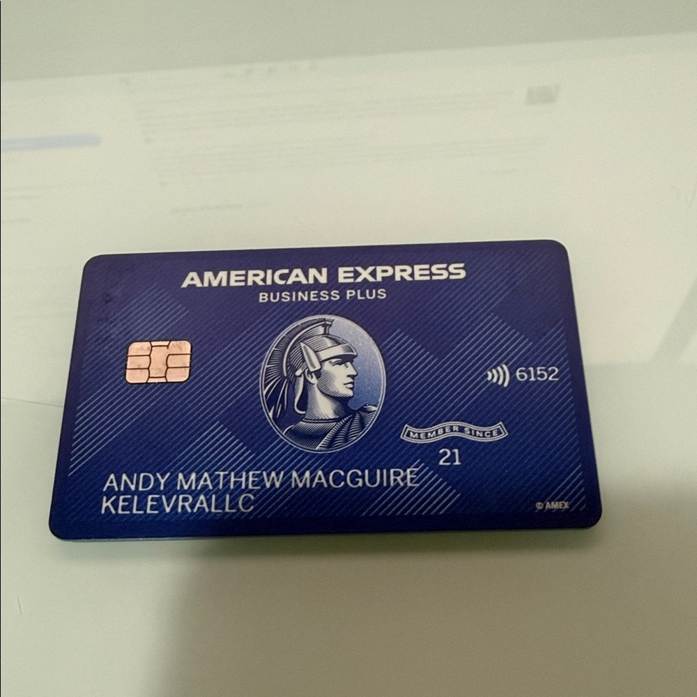 American Express Business Plus Card